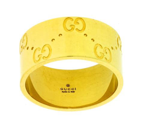 gucci 18k gold ring